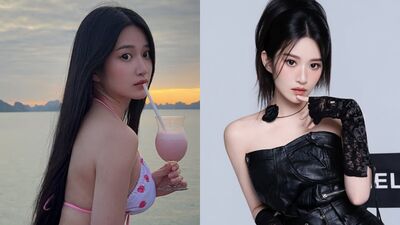 艾瑞絲出國脫了！　「解放比基尼炸上圍」一轉側面…被拍真實身材