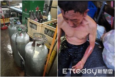 知名南北餃子館疑氣爆 2員工瞬間「燒成火球」客嚇跑
