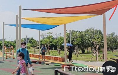 屏東公園遊具要遮陽了!武立+興豐公園先試辦 市公所曝後續規劃