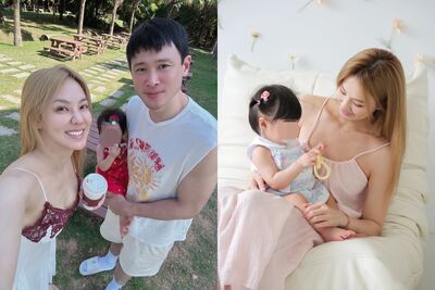 1歲女突開竅放手自己走 劉雨柔擔心變「小失落」:長大只在一瞬間