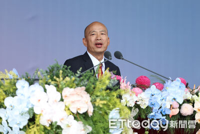 韓國瑜國慶開罵行政院不副署 政院批:為政治攻防污名化憲政機制