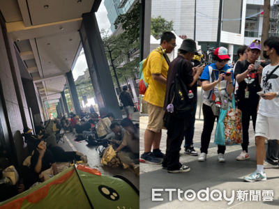 直擊/大量野生寶可夢現身信義區!訓練家「化身小智」夜排搶週邊