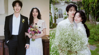姊妹都嫁演員!張東潤今結婚 娶摯愛金承允告白:我的繆思