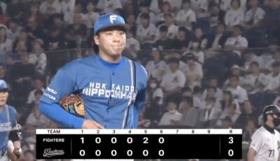 孫易磊季後賽初登板飆154公里！13球完美壓制　火腿遭再見轟逆轉