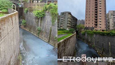 基隆河龍門大排驚見白乳化物 水公司急停抽改新山水庫供水