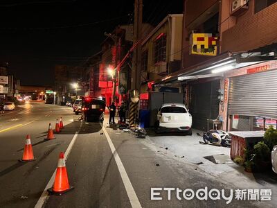 彰化男凌晨酒駕「飛速撞民宅」翻車!爬出車外碎念:胸口好痛