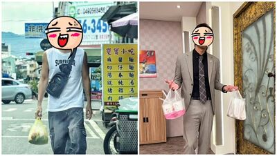 「結屎面買小吃」0偽裝全被拍!仔細看是八點檔男星:還以為去討債