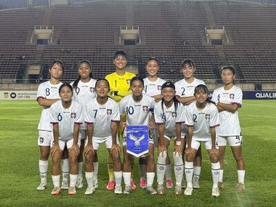兩戰轟18球且一球未失!U17女子中華足球資格賽笑納2連勝