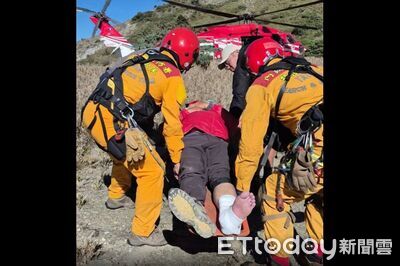 彰化男偷爬「3742m帝王之山」扭傷腳call直升機　下山收2萬罰單