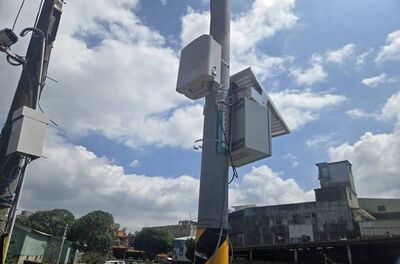 桃園空品監測再升級 國光電廠40組感測器完工上線