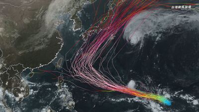一天差10°C冷探16°C 「薔琵」最快2天成颱!關鍵大轉彎貼近台灣