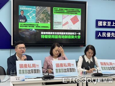 黃世杰不只送蛋爭議!藍爆造勢場是農業部國有地 批靠爸特權