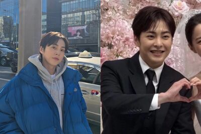 EXO XIUMIN妹妹結婚! 兄妹比心合照曝光網驚:根本雙胞胎
