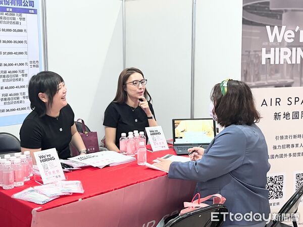▲新北就博會釋出逾2600職缺 初媒合率近52%。（圖／新北市勞工局提供）
