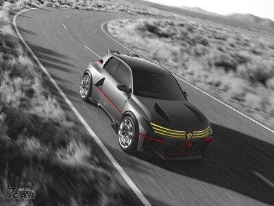 搭載三馬達與賽車冷卻技術,預覽 E-208 未來樣貌 Peugeot 發表 E-T16 Concept