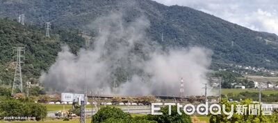 配合明里大橋改建工程!花蓮國軍結合部隊實戰訓練 實施爆破作業
