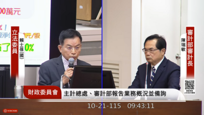 蘇巧慧胞妹公司獲公股4500萬投資　審計部要查了！2周給結果