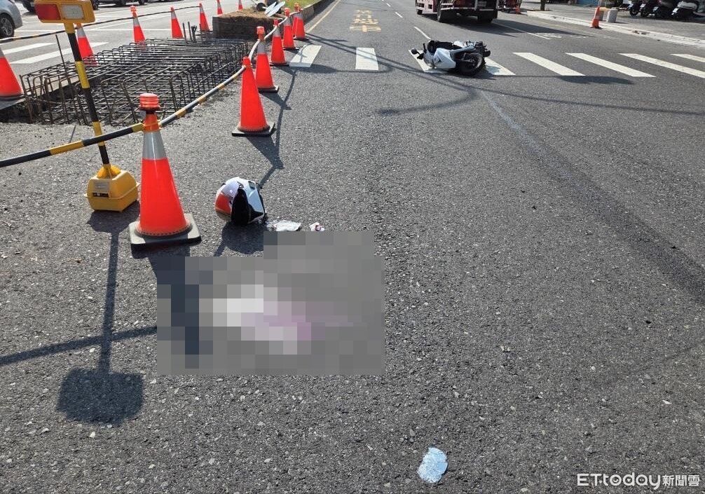 Photo: ETtoday新聞雲 Truck driver ran red light, killing 18-year-old student in Chiayi