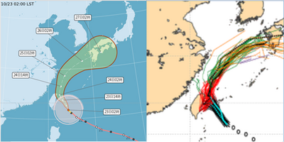 薔琵仍不排除登陸　今明3地強風致災雨
