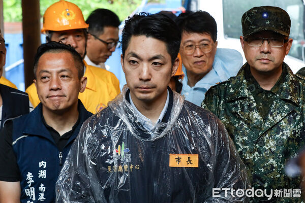 ▲▼中颱薔琵侵襲台灣，台北市長蔣萬安視察內湖金瑞治水園區多功能滯洪池及溢流緊急疏散避難機制。（圖／記者李毓康攝）