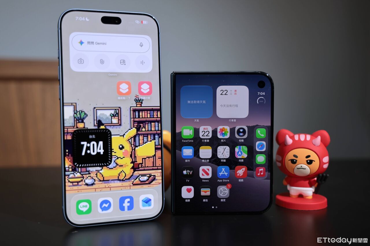 ▲▼       iPhone Duo,Duo,iPhoneDuo,摺疊      。（圖／記者蘇晟彥攝）