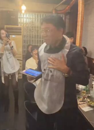 ▲李秀滿請全場吃烤肉。（圖／翻攝自IG）