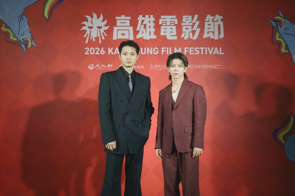 ▲《心靈導失》導演吉田惠輔，攜手演員磯村勇斗、末澤誠也來台。（圖／高雄電影節提供）