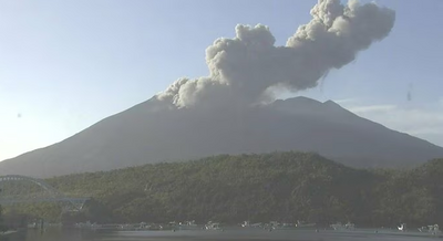 快訊/日本九州鹿兒島「火山噴發」 噴煙達1000公尺!