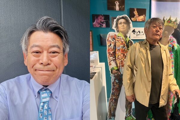 ▲▼62歲日劇知名綠葉岡山一宣布結婚！　娶小33歲嬌妻甜喊：要活得長長久久。（圖／翻攝自Instagram／hazimeokayama）
