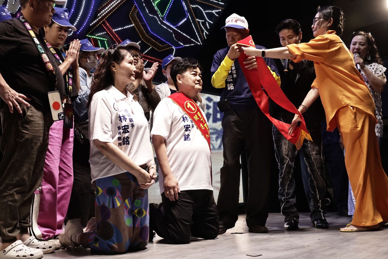 Former Police Officer Lin Hong-ming Launches Kenting Borough Chief Campaign