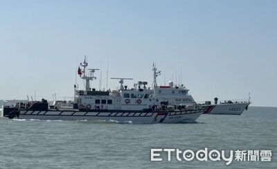 中國海警船1天2度闖金門限制水域　遭海巡強勢驅離4船