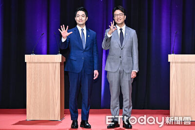 沈伯洋當面約戰下場辯論、還想加LINE　蔣萬安笑回團隊可溝通