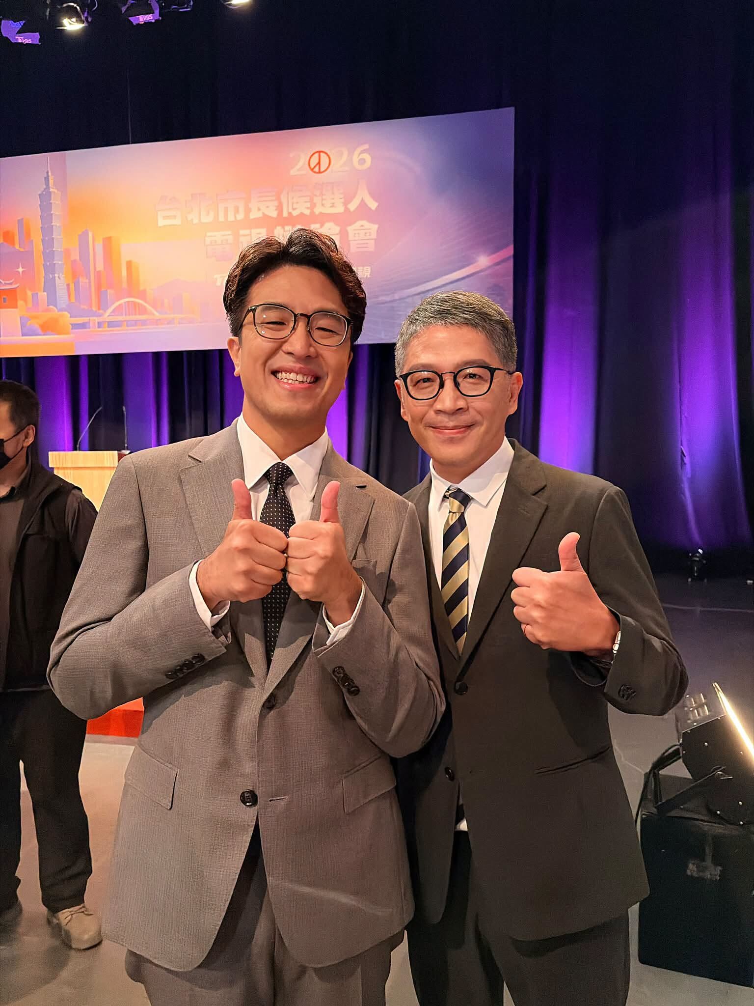 遭質疑洩題給蔣萬安陣營 TVBS提問人發聲：沈伯洋陣營也拿到題目