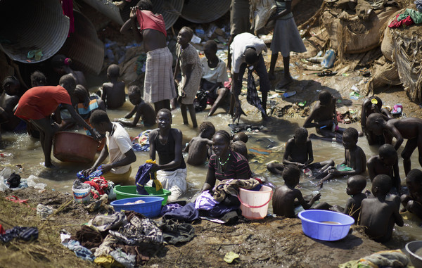 ▲南蘇丹戰火不斷，估計全國上下有超過150萬人流離失所，佔全國人口一半以上。（圖／達志影像／美聯社）