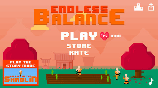 動作新遊《Endless Balance》 風吹雨打屹立不倒