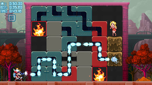 《Mighty Switch Force! Hose it Down!》 撲滅熊熊大火