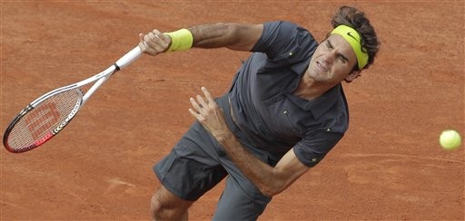 ▲費德勒(Roger Federer)激戰4盤後順利晉級16強。
