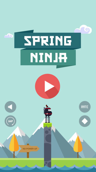 《Spring Ninja》休閒新作 大胖子忍者來也!