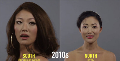 只要1m半，看透南北韓百年女性審美觀